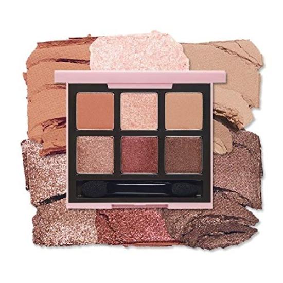 ETUDE Heart Play Color Eyes Dry Blossom [Eyeshadow Palette, Eyeshadow] 0.6g (x 6)