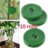 10 Roll Nylon Plant Ties Plant Bandage Hook Tie Loop Adjustable Plant Support Reusable Fastener Tape for Home Garden Accessories