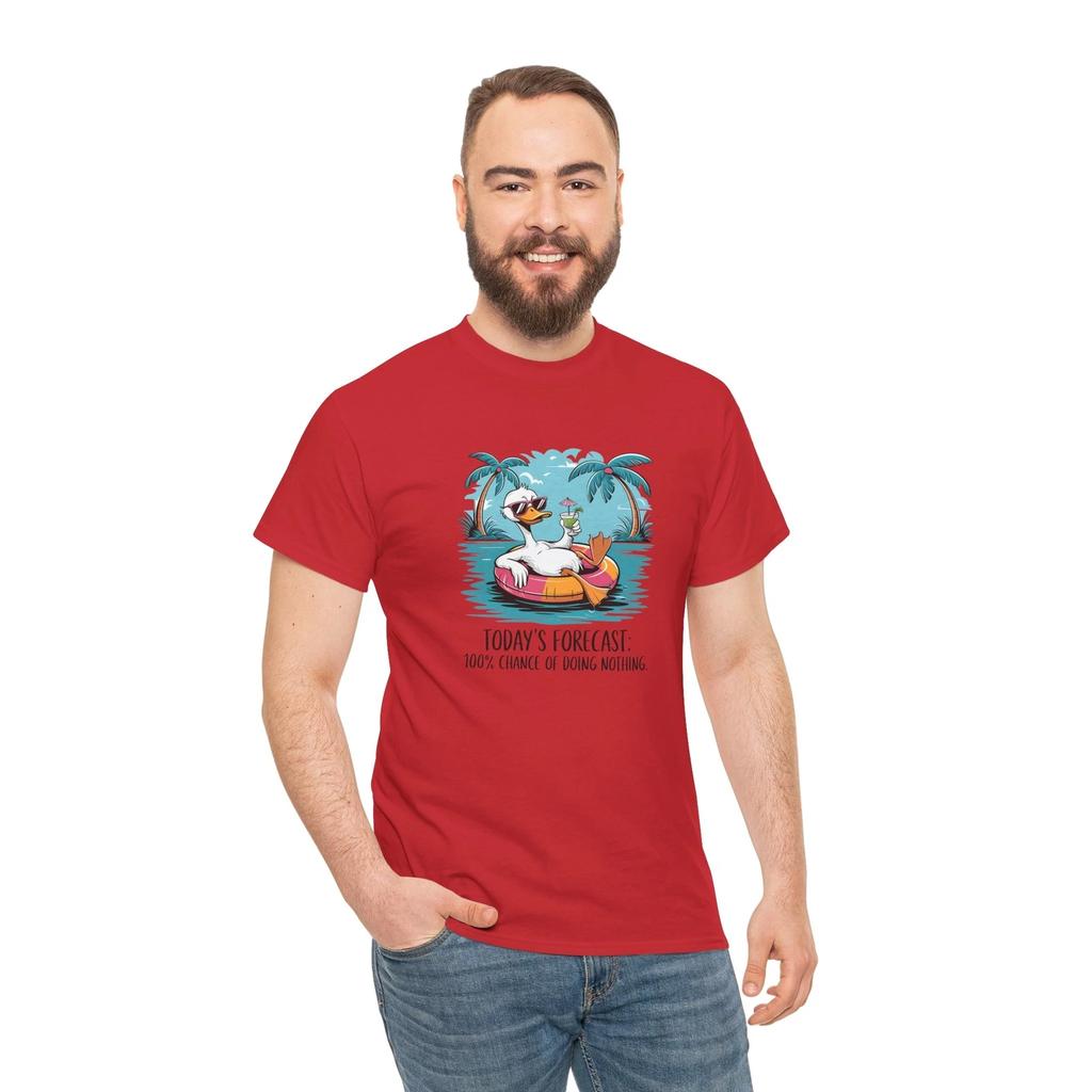 Duck Comic T-Shirt - Cartoon & Humor-Inspired Tee for Fun-Loving People