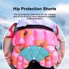 Короткие штаны с регулируемым ремешком, 3D-накладка на ягодицы, защита талии, ударная накладка, шорты для защиты бедер