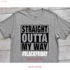 Black Friday T Shirt Unisexs Straight Outta Holiday Shopping Funny Sale Vintage Fashion Designer Clothes Graphic Unisex