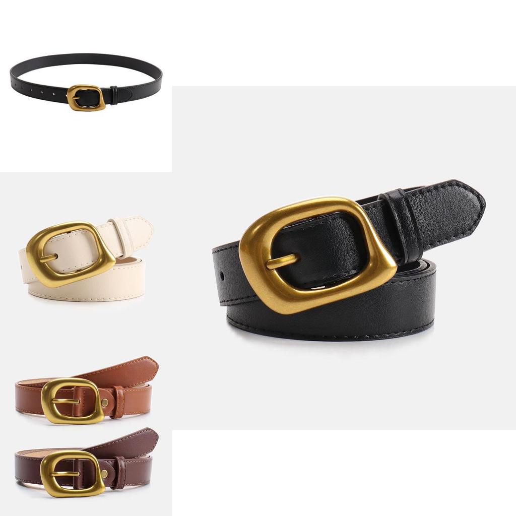 Sophisticated Pu Leather Womens Belt With Minimalist Design For Business Attire