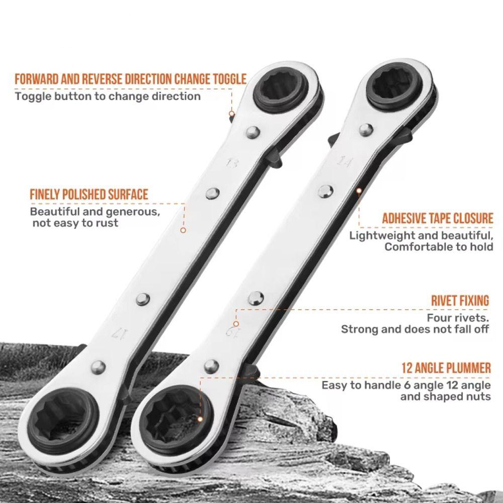 1Pcs 6-8-10-12mm 15-17-19-21mm Socket Wrench Adjustable Socket Spanner  for HVAC Access Valves