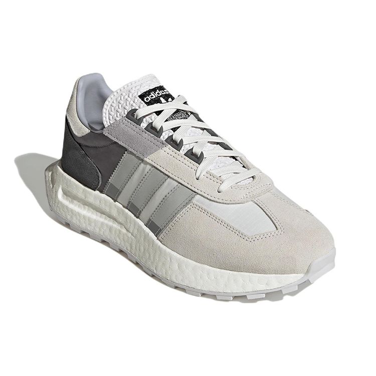 Adidas Originals Retropy E5 Замшевые Удобные Прочные Низкие Повседневные Кроссовки Унисекс Серые Черные HP7741