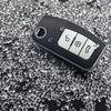 Vehicle Accessories Remote Key Case Shell for Ford Focus 2 C-Max Silver Texture