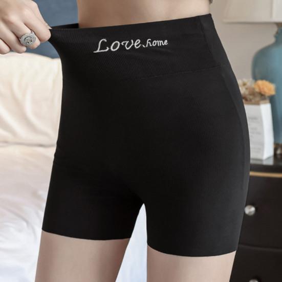 Женские трусы, защитные брюки, бесшовные однотонные трусы с контролем живота, облегающие женские трусики Elatsic, внутренняя одежда