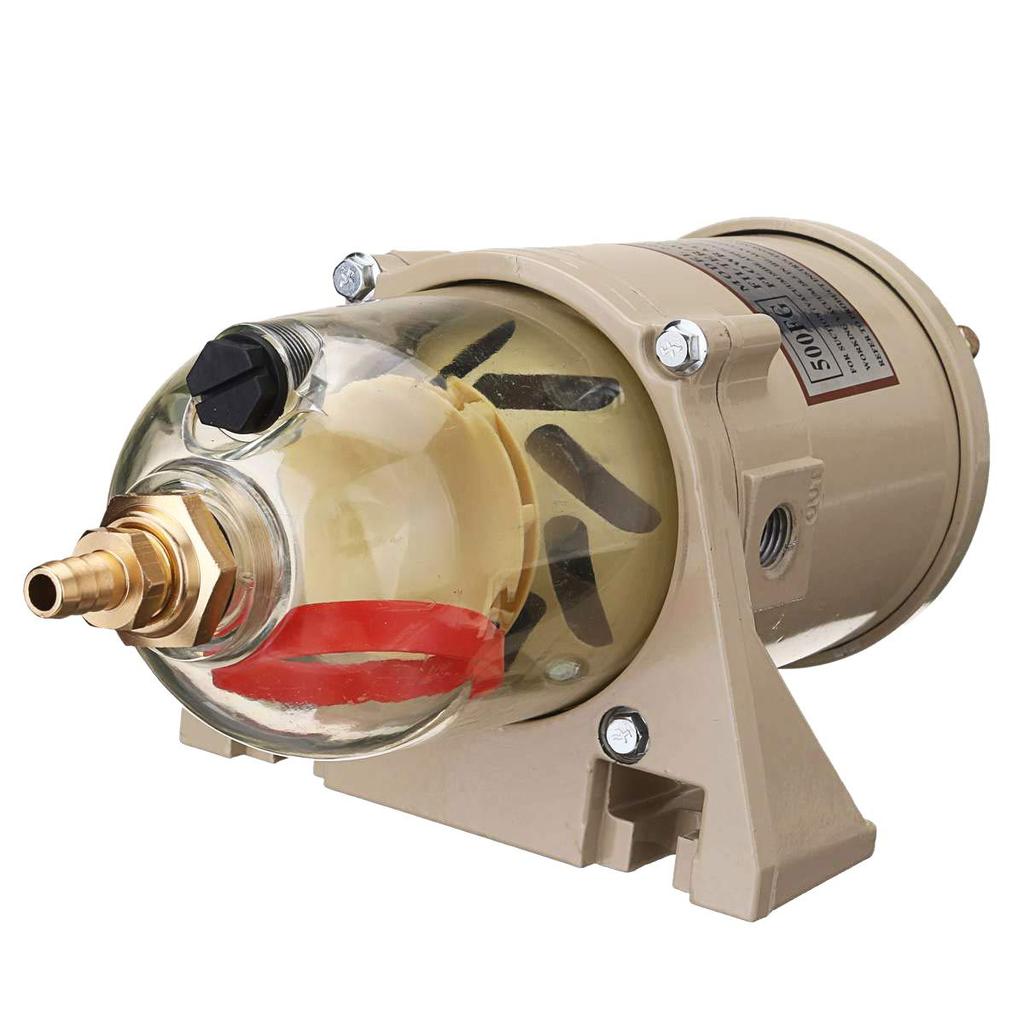 500FG 500FH Топливный фильтр Масловодоотделитель Морские лодки Грузовики Двигатель 90GPH Сепаратор топливной воды