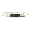 Metal Marble Bathtub Rack Anti Slip Space Saving Multi Functional Expandable Bathtub Tray House