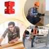 Multifunctional Folding Magnetic Post Leveler for Plumbing, Post Level, Pipe Post Magnetic Tool, Trailer Bubble Level, Horizontal Level Tool, Meter fo