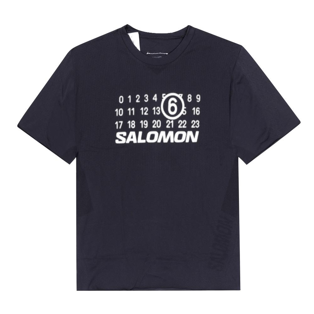 MaiSon Margiela Mm6xSalomon Бесшовный Женский S Футболка S52gc0345 M20101 900