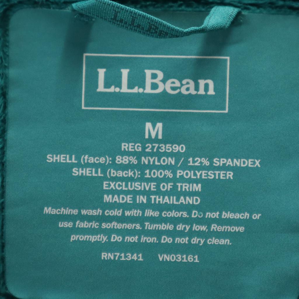 L.L.BEAN Куртка Soft shell Зеленая система С флисовой подкладкой Для улицы Женская Б/у