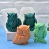 Новая силиконовая форма для свечи в виде совы 3D животное сова мыло ручной работы смола гипс цемент форма DIY ручная работа инструмент для изготовления кубиков льда шоколада