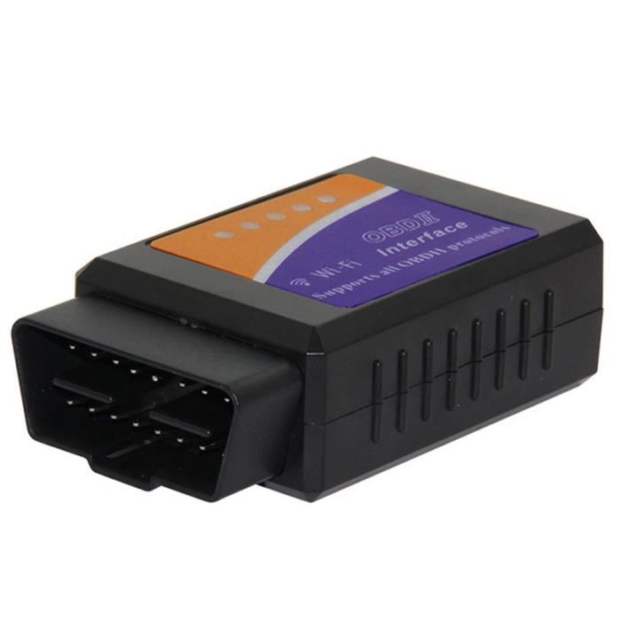 Scanner OBD2 - Elm327 - V1.5 - Sans fil - Compatible Android/iOS - Universel