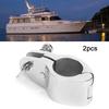 2Pcs Marine Canopy Clamp Set Quick Release Design Spring Pin Mechanism Tool Free Installation Suitable for 22-32mm Tubes