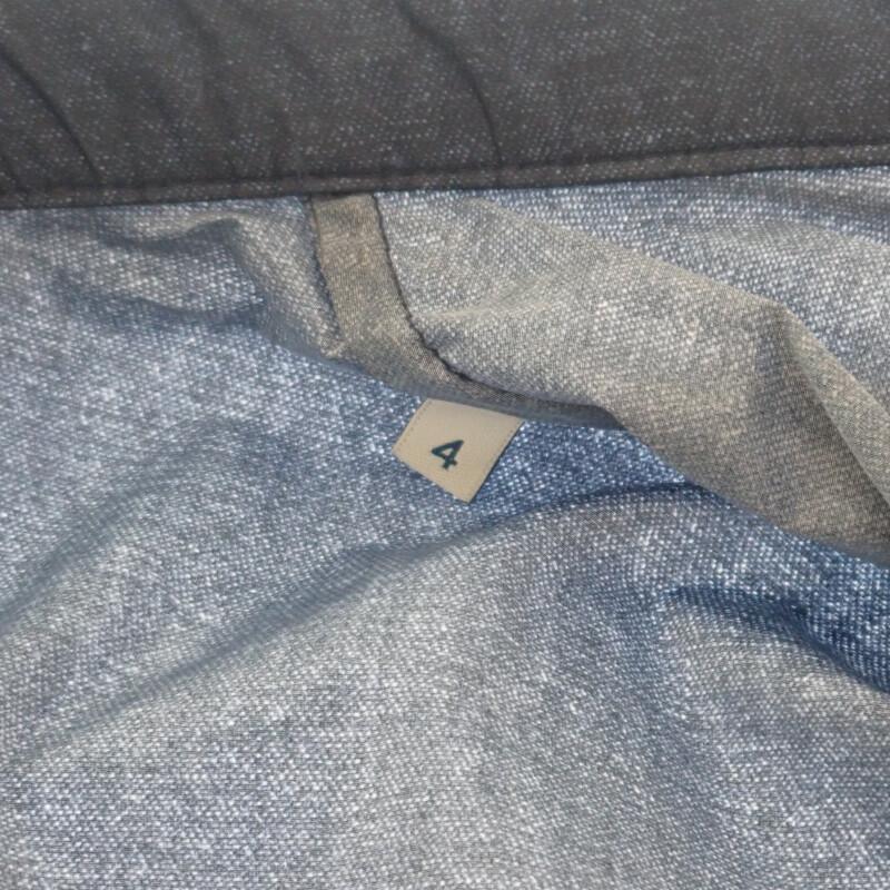 Moncler B1091410674553774 4 Нейлоновая куртка Индиго Нейлон мужская