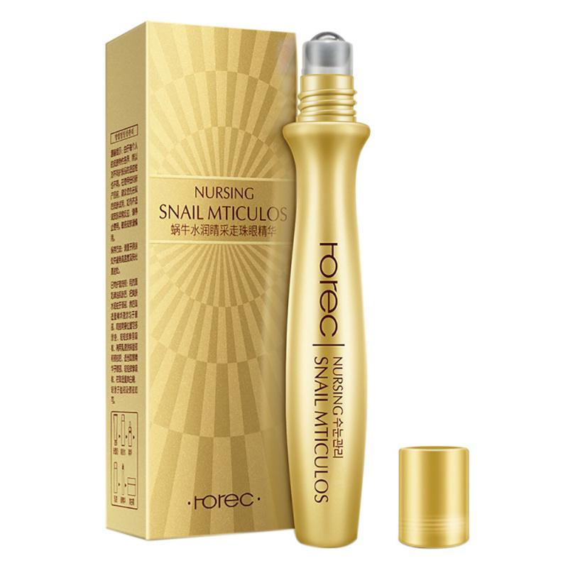 Успокаивающий яркий ролик для глаз Сыворотка для глаз Увлажняющий Освежающий уход за областью вокруг глаз Осветление темных кругов Эссенция для глаз