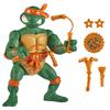 Figurine de collection - TORTUES NINJA - Michelangelo - 10 cm - Articulée - Accessoires inclus