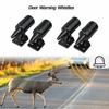 Mini Weather-Resistant Deer Repeller 2/4Pcs Durable Portable Anti-collision Siren Animal Warn Whistles for Vehicle Field Drive