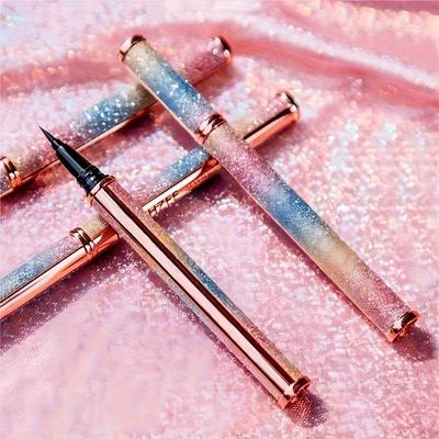 Карандаш-подводка для глаз «Звездное небо», 1 шт., устойчивый к размазыванию, долговечный, водостойкий, черный, коричневый цвет, подводка для глаз, макияж