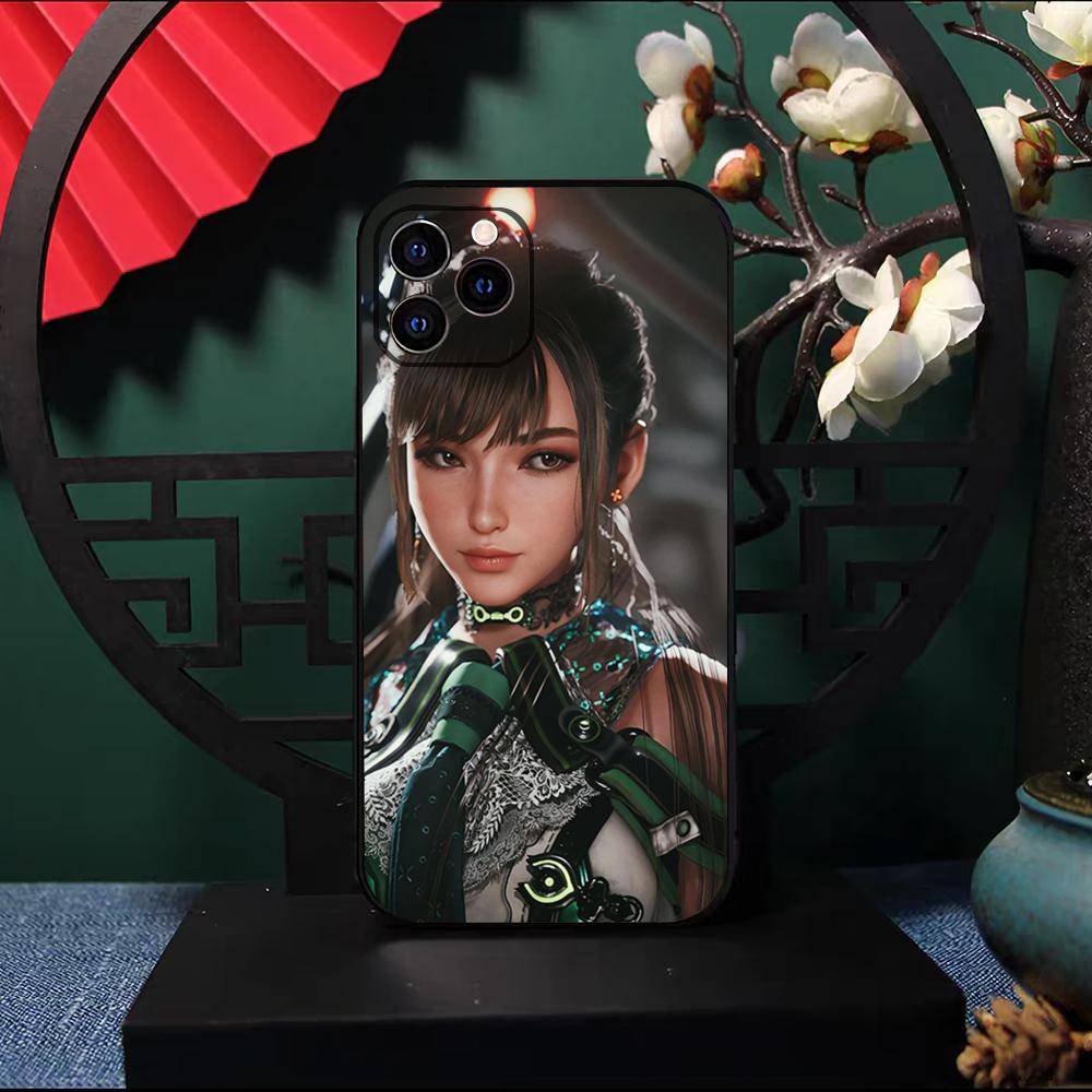 Чехол для телефона Game Raven Stellar Blade Для IPhone 17 Pro Max 16 15 14 Pro Max 13 11 X Xs Xr 8 7Plus Силиконовый чехол