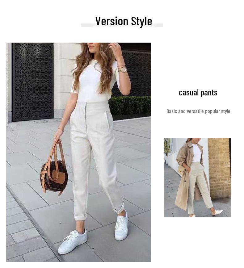 Женские формальные брюки прямого кроя с драпировкой, облегающие фигуру