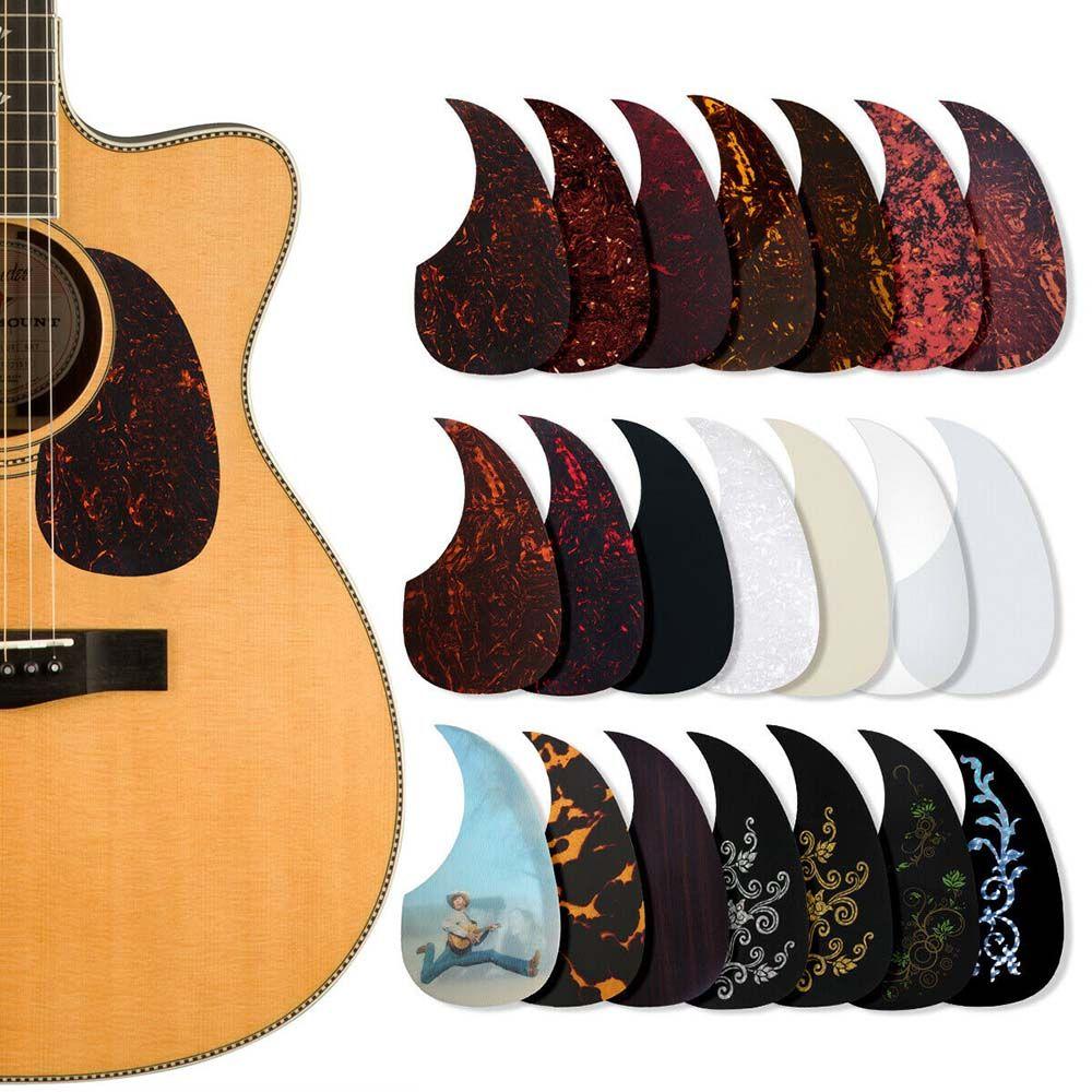 Accessories Self-adhesive Sticker Guitar Pickguard Folk Acoustic Pick Guard Scratch Plate
