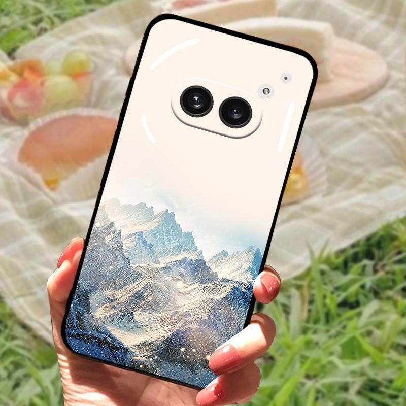Чехол-бампер для Nothing Phone 2A, силиконовый, мягкий, модный, черный, Full Protective A142 Capa