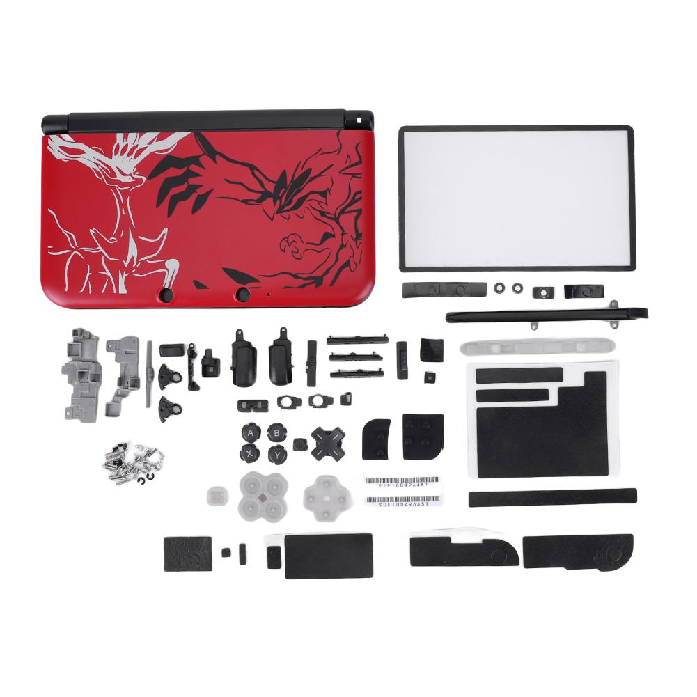 Для 3DS XL передняя задняя лицевая панель пластиковая верхняя