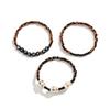 Аксессуары, Милые и Крутые Эластичные Украшения из Бисера для Женщин, Ретро Набор Браслетов Ведьмы с Черепом и Буквами