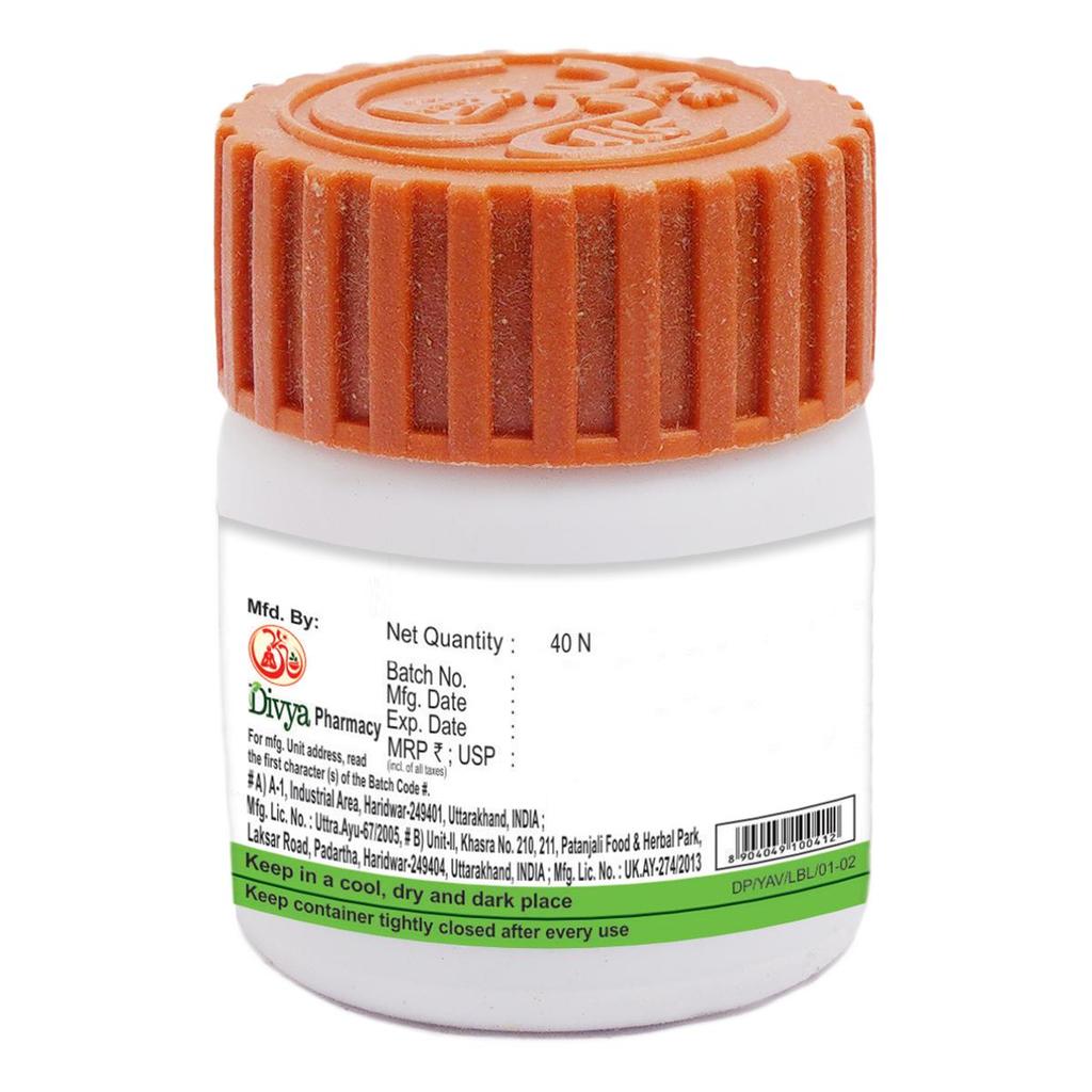 Patanjali Дивья Ювнамрит Вати, Дивья Ювнамрит Вати