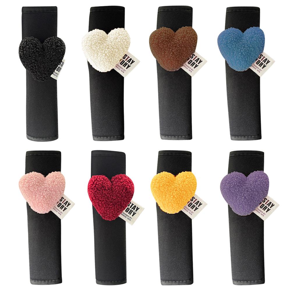 Love Heart Car Styling Seat Belt Cover Chest Protection Safety Belt Pad Car Decoration
