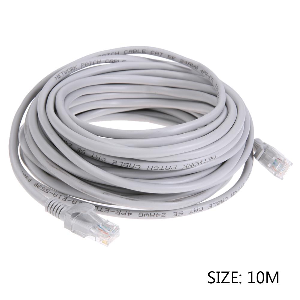 Cable Ethernet De Alta Velocidad Cat5e RJ45 Cable De Red LAN Enrutador De Ordenador Patch Cord 1M//1.5M/5M/10M/15M/20M/30M/50M