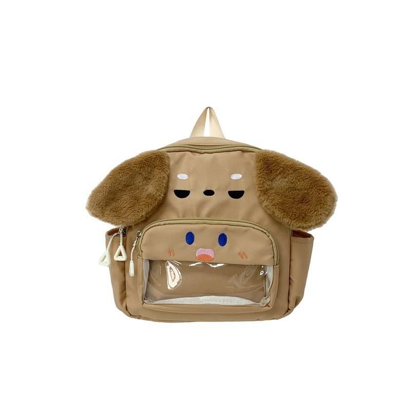 Cartoon Kids Dog Backpack Large Capacity Schoolbag Storage Book Bag Cute Gift