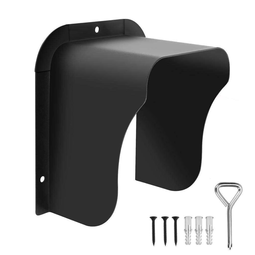 Чехол для дверного звонка от дождя Водонепроницаемый металлический чехол от дождя для RFID-контроля доступа Клавиатура Контроллер отпечатков пальцев Wi-Fi Дверной звонок от дождя