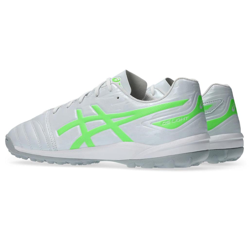 Asics DS LIGHT CLUB TF 1103A112 Soccer Unisex Size 106 Size 3E Shoes, Adult, (White/Green Gecko), 24.5 Cm,