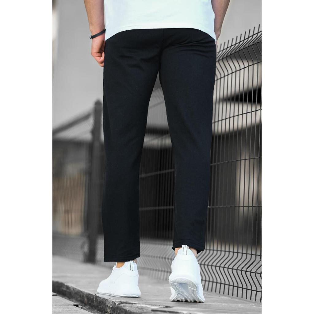 Carel Slim Fit Straight Leg Embroidered Men's Sweatpants