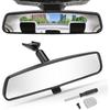 Зеркало заднего вида JOYTUTUS, Комплект салонного зеркала заднего вида, Антибликовое, Универсальное крепление, Совместимо с OEM-продуктами Toyota, Ford, Jeep, Hyundai, Kia,