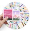 100 Пейзажных Масляных Картин Граффити Персонализированные Маленькие Свежие Гука Ручной Аккаунт DIY Наклейки Водонепроницаемые для Скейтборда Чемодана
