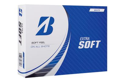 BRIDGESTONE Мячи для гольфа EXTRA SOFT Модель 2023 12 штук Белые