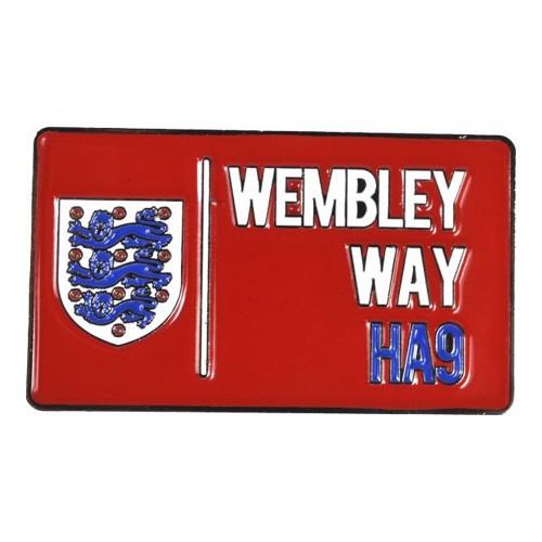 England FA Wembley Way Crest Badge