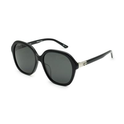Женские солнцезащитные очки Balenciaga Asian BB0184SA, посадка, 001, черный/серый