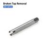 Набор экстракторов сломанных метчиков 5 шт. Инструмент для удаления метчиков из сплавной стали Удалить метчик 3-20 мм Portale