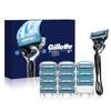 Ручка бритвы Gillette ProShield Chill Manual + лезвие бритвы 12 шт., 1 комплект, корейское лезвие бритвы