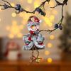 Christmas Fabric Pendant Christmas Doll Pendant Christmas Tree Pendant Ornament Small Gift Pendant