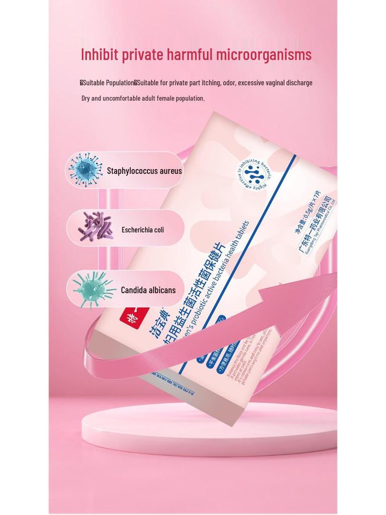 Special ZKBS Women's Probiotic Tablets for Intimate Health and Balance