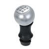 Gear Shift Knob Chrome Head Lever Adapter Manual 5-Speed Transmission for Peugeot 106 206 207 306 307 407 408 508 807