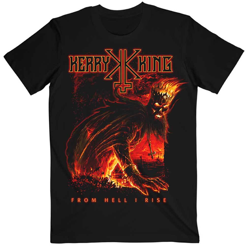 Kerry King From Hell I Rise Hell King T-Shirt Black New Unisex T-Shirt