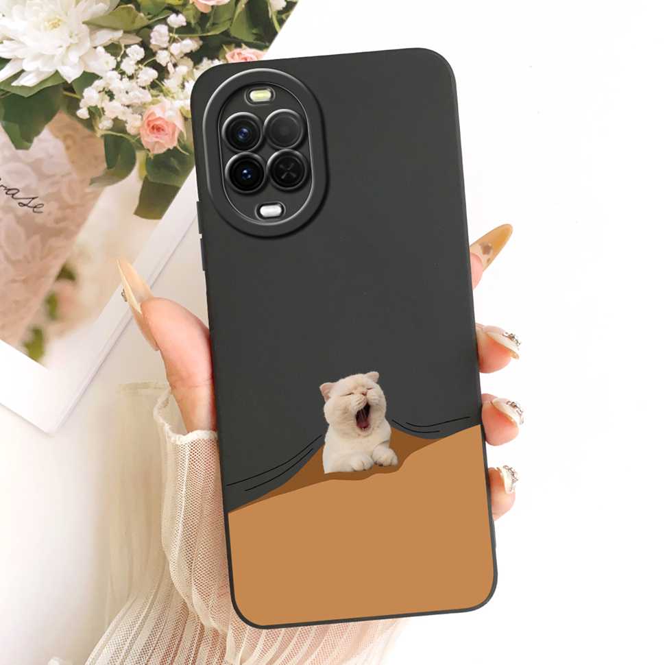For Huawei nova 15 5G PSN-AL00 Case Cute Panda Rabbit Silicone Full Protcetion Cover For Huawei nova15 Nova 15 6.7" Bumper Shell