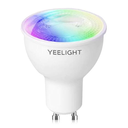 Xiaomi Умная светодиодная лампа Yeelight GU10, красочная W1, приложение для синхронизации музыки и игр, голосовое управление, энергосберегающий свет, длительный срок службы