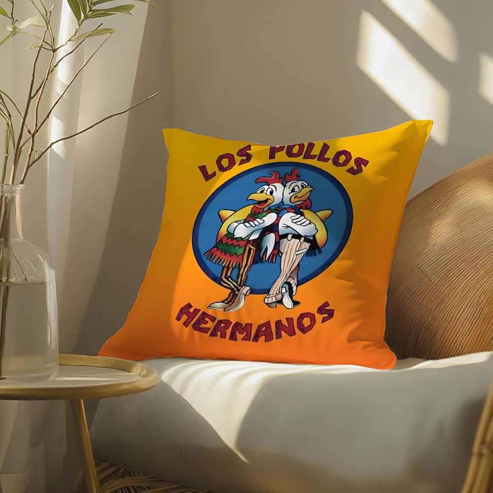 L-Los Pollos H-Hermanos Наволочка С Узором Напечатанная Наволочка Для Гостиной Подушка На Диван И Декор Спальни
